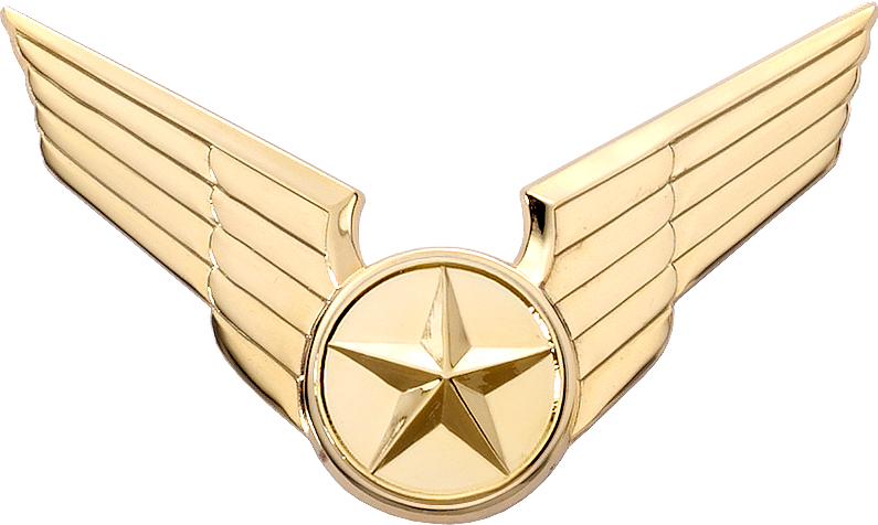 7960 Cap Badge with Generic Emblem
