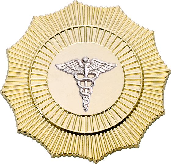 4328 EMT Cap Badge