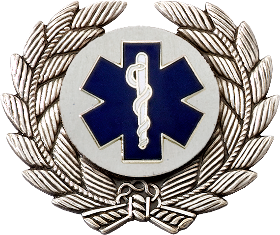 6378 EMT Cap Badge
